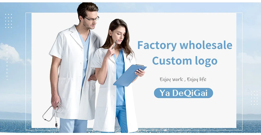 Purple Operating Room Clothes Medical Uniforms Scrubs Set Hospital Working Scrubs Set Medical Nurse Dental Surgery Suit Workwear